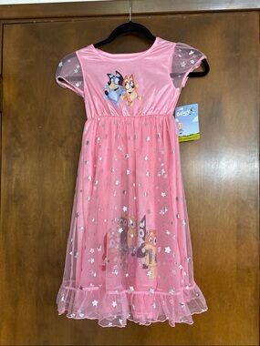 Girls Bluey NWT Nightgown